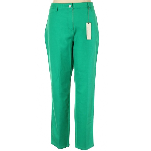 So Slimming by Chico's Getaway Vivid Ankle Pants - Picture 1 of 2